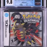 2009 POKEMON PLATINUM VERSION NINTENDO DS CGC 9.8 A+ SEALED