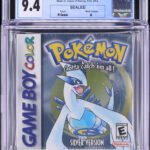 2000 POKEMON SILVER VERSION NINTENDO GAME BOY COLOR GBC CGC 9.4 A SEALED