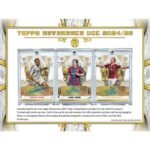 2024-25 Topps UEFA Club Competitions Reverence Soccer Hobby 4 Box Case