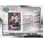 2025 Bowman Chrome U Football Breakers Delight 10 Box Case