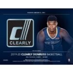 2019-20 Panini Clearly Donruss Basketball Hobby 12 Box Case