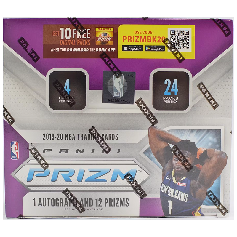 2019_20PaniniPrizmBasketballRetailCase_20CT.png 2019/20 Panini Prizm Basketball Retail Case (20 CT) - Image 1