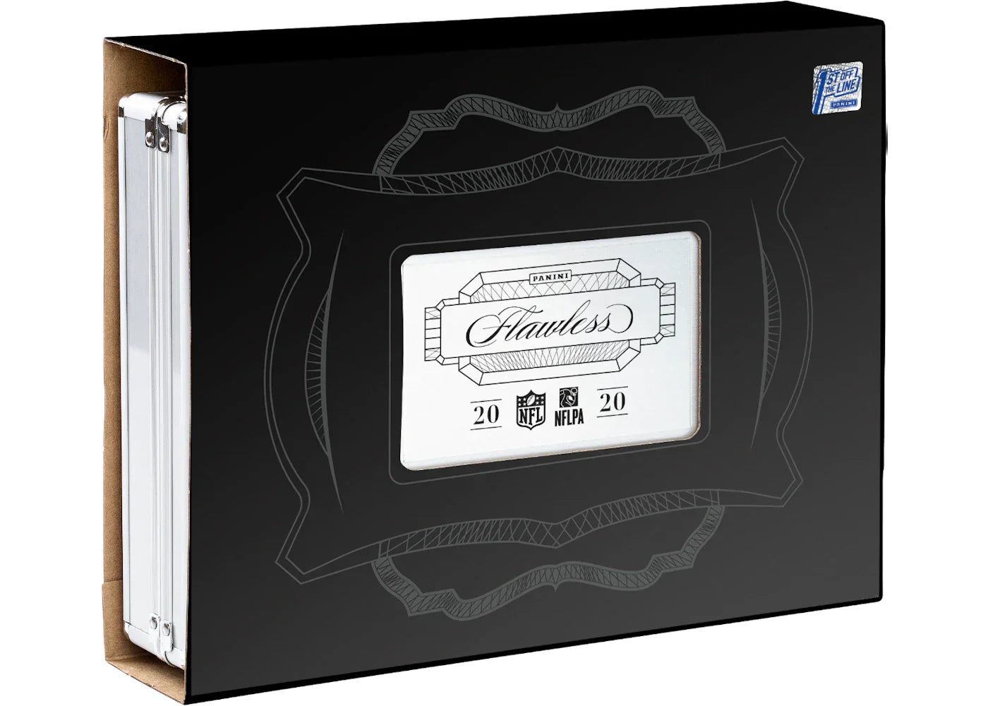 2020-Panini-Flawless-Football-1st-Off-The-Line-Box.jpg 2020 Panini Flawless Football 1st Off The Line Hobby 2 Box Case - Image 1