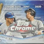 2020 Topps Chrome Baseball Hobby Jumbo Box