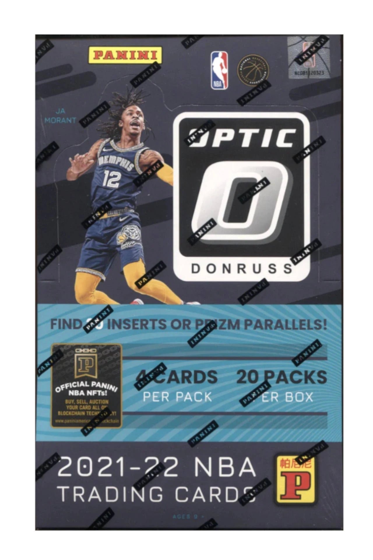 2021-22PANINIDONRUSSOPTICBASKETBALLASIATMALLBOX.jpg 2021-22 Panini Donruss Optic Basketball Asia Tmall Box - Image 1