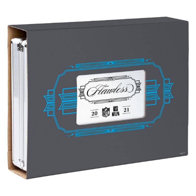 2021PaniniFlawlessFootballHobbyBoxCover_6e26cdb6-a6ce-4872-8866-412e60fe359f.jpg 2021 Panini Flawless Football Hobby 2 Box Case - Image 1