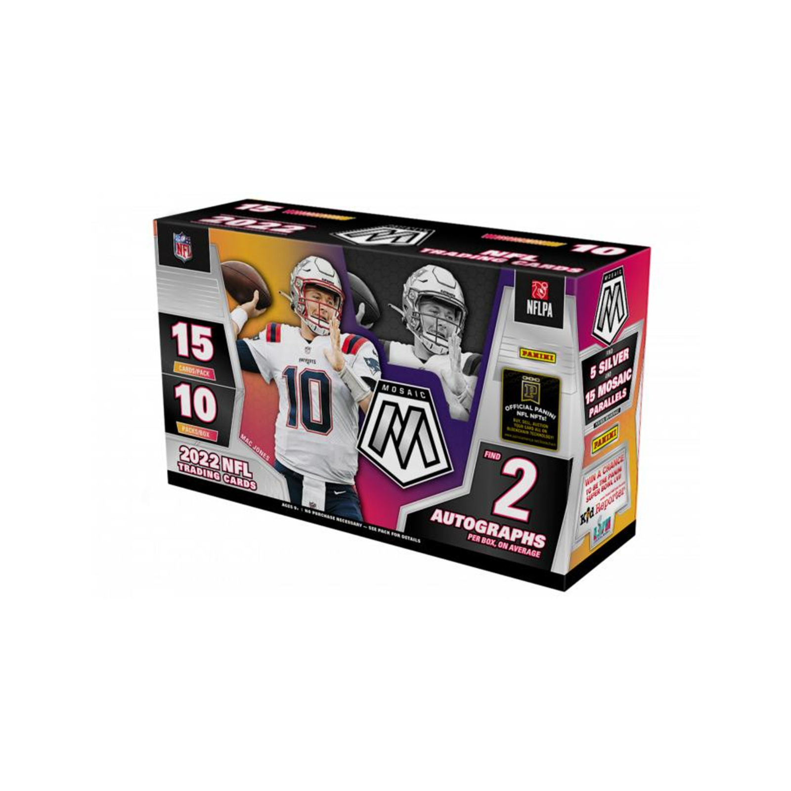 2022ToppsChromeBlackBaseballHobbyBox_18.png 2022 Panini Mosaic Football Hobby Box - Image 1