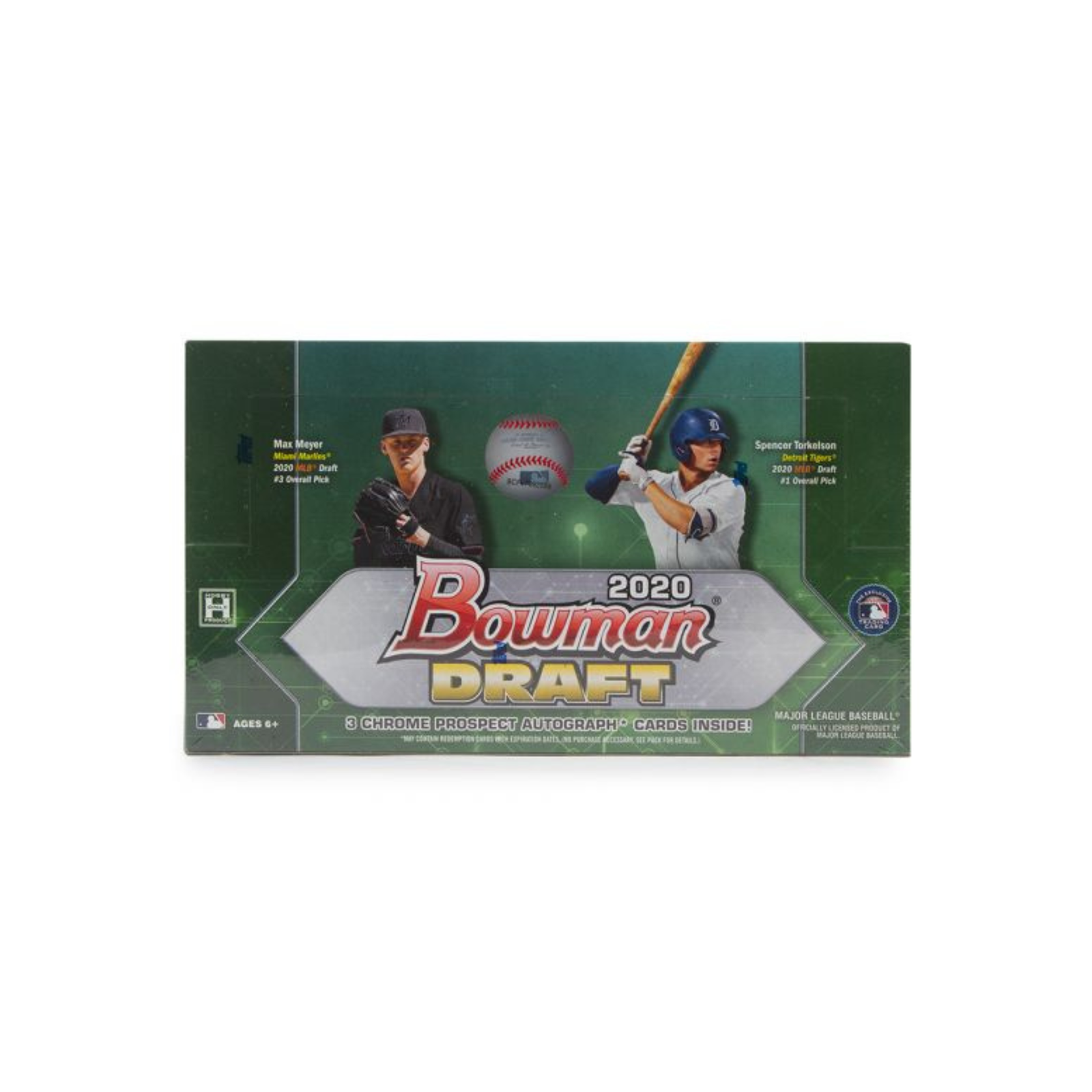 2022ToppsChromeBlackBaseballHobbyBox_47.png 2020 Bowman Draft Jumbo Hobby Box - Image 1