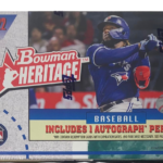 2022 Bowman Heritage Hobby 18 Box Case