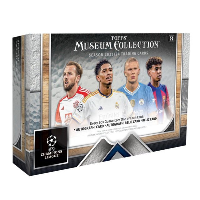 2023-24-topps-uefa-champions-league-museum-collection-soccer-hobby-box__83048.jpg 2023-24 Topps UEFA Club Competitions Museum Collection Soccer Hobby 12 Box Case - Image 1