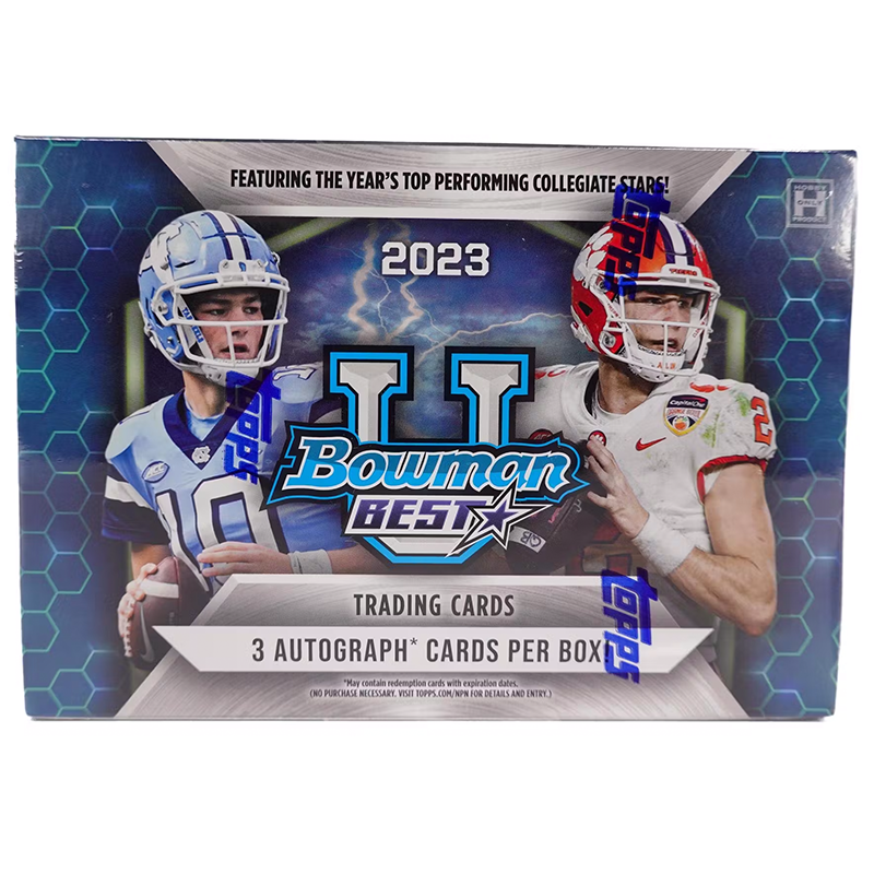 2023BowmanUniversityBestFootballBreaker_sDelightBox.png 2023 Bowman University Best Football Breaker’s Delight Box - Image 1