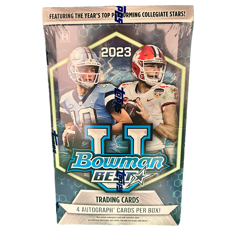 2023Bowman_sBestUniversityFootballHobbyBox.png 2023 Bowman’s Best University Football Hobby Box - Image 1