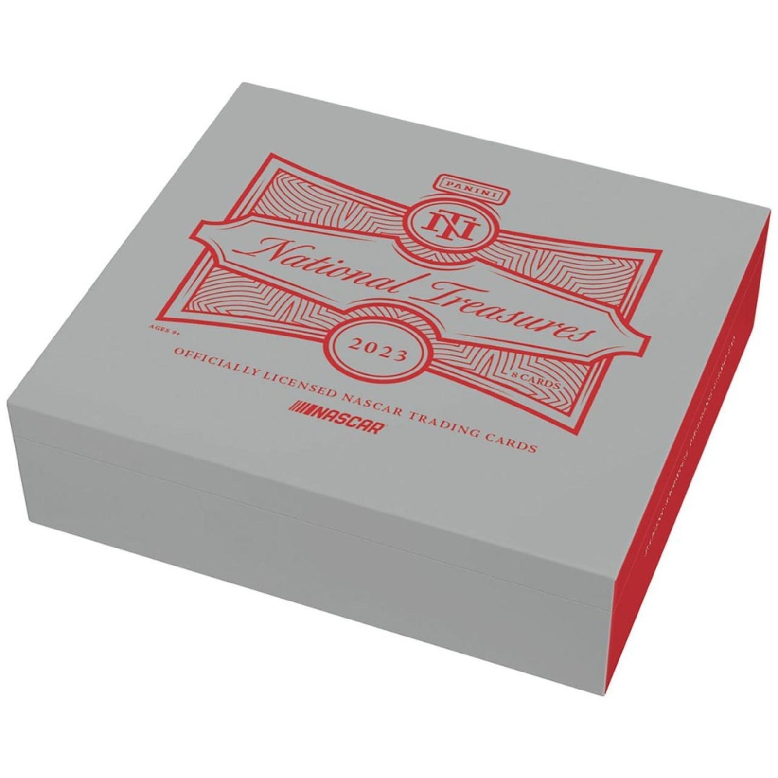 2023PaniniNationalTreasuresRacing.jpg 2023 Panini National Treasures Racing Hobby Box - Image 1