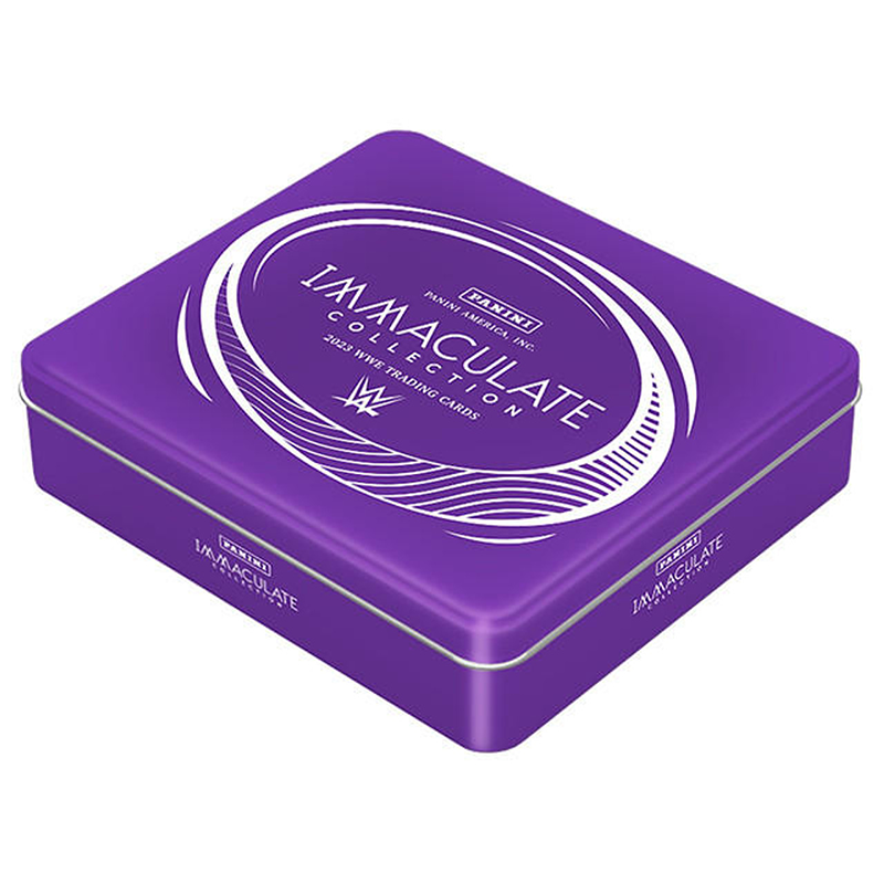 2023PaniniWWEImmaculateHobbyBox.png 2023 Panini WWE Immaculate Hobby 5 Box Case - Image 1
