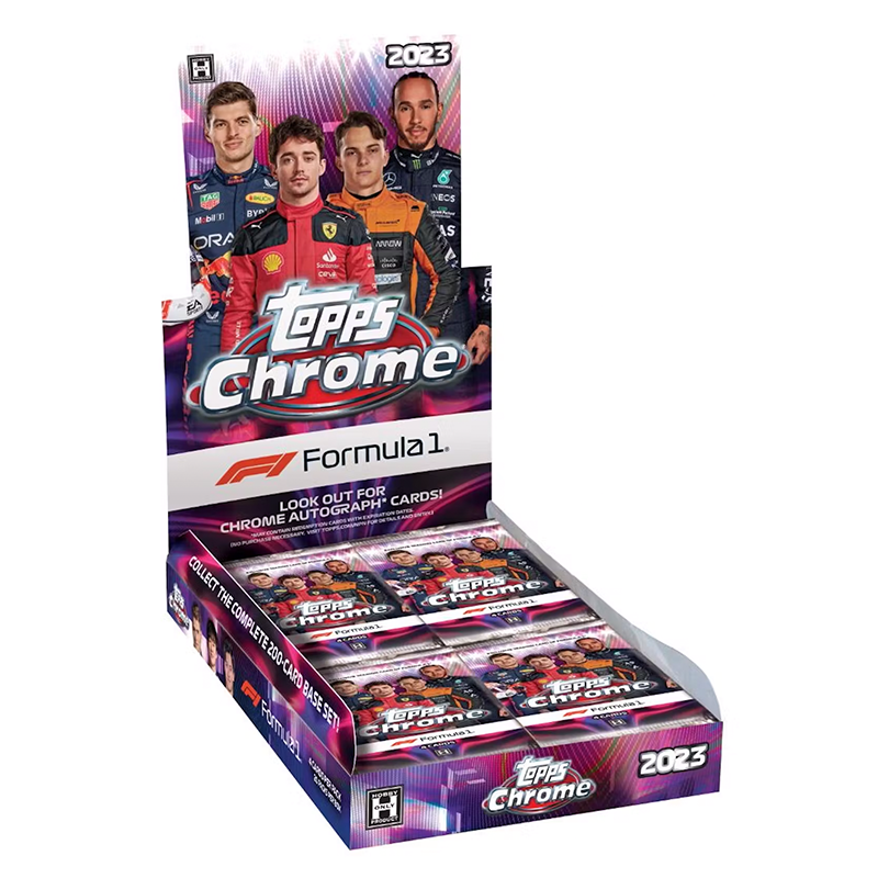 2023ToppsChromeFormula1RacingHobbyBox_1352e1c2-2e41-4a58-8dba-a8cfbfc8e0ee.png 2023 Topps Chrome Formula 1 Racing Hobby 12 Box Case - Image 1