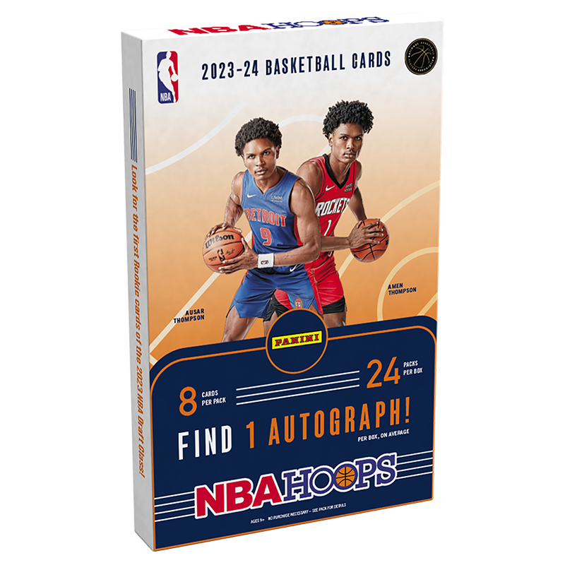 2023_24PaniniNBAHoopsBasketballHobby_83991af8-a259-43b6-aba0-b7ef245d012c.png 2023/24 Panini NBA Hoops Basketball Hobby 20 Box Case - Image 1