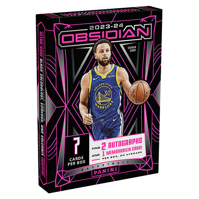 2023_24PaniniObsidianBasketballHobbyBox.png 2023/24 Panini Obsidian Basketball Hobby Box - Image 1