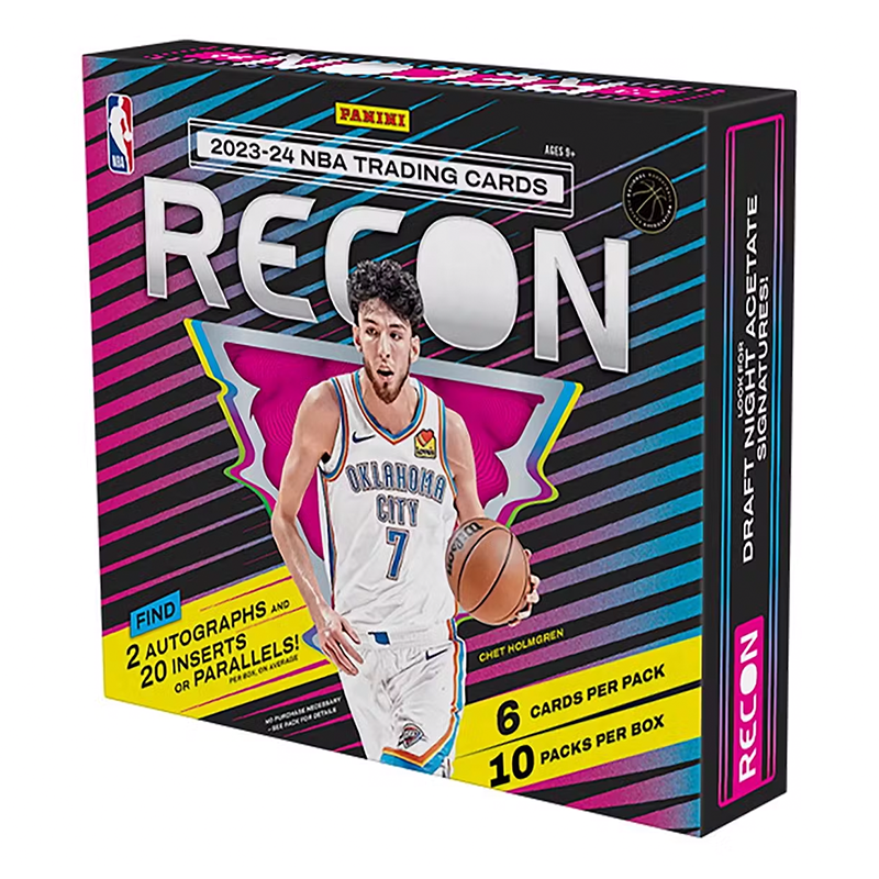 2023_24PaniniReconBasketballHobbyBox_5f76b98e-4bd1-4329-94bf-2249005c6118.png 2023/24 Panini Recon Basketball Hobby 12 Box Case - Image 1