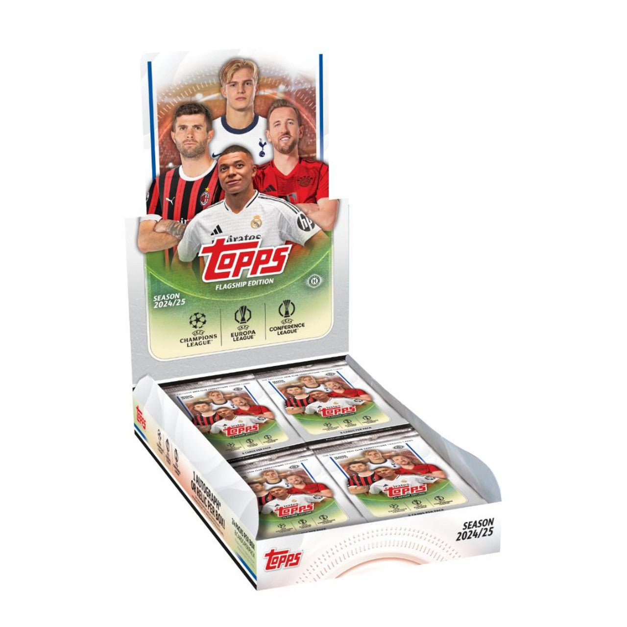 2024-25-topps-uefa-club-competitions-soccer-hobby-box__03082.jpg 2024-25 Topps UEFA Club Competitions Hobby 12 Box Case - Image 1