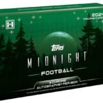 2024 Topps Midnight Football Hobby 8 Box Case