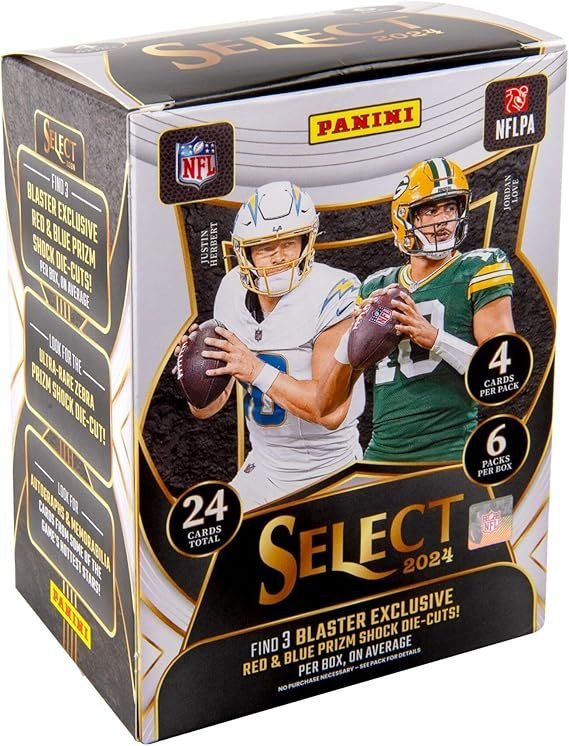 2024PANINISELECTFOOTBALLBLASTERBOX_803e9d95-04c2-402b-98a6-b600f5ecc53c.jpg 2024 Panini Select Football Blaster Box - Image 1