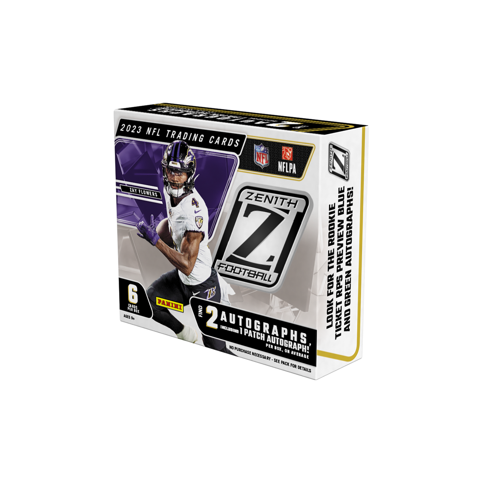2024toppschromeufc_13_f5838920-3c05-4fe9-a015-d59b179a53cc.png 2023 Panini Zenith Football Hobby 12 Box Case - Image 1
