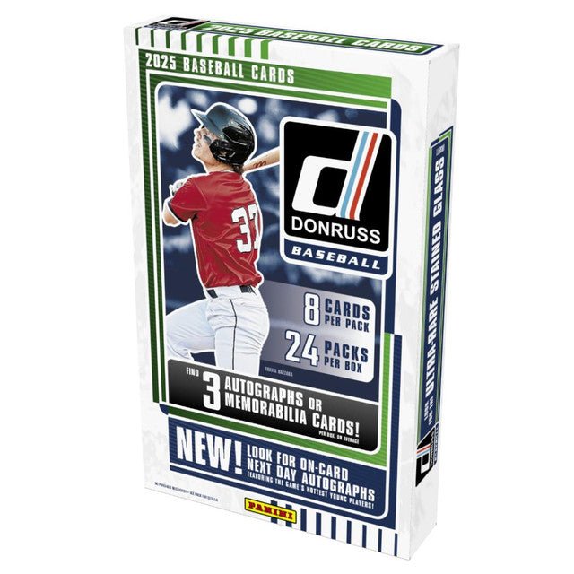 2025-panini-donruss-baseball-hobby-box__66123_5bc544f3-a72f-4667-8426-3db4286d628b.jpg 2025 Panini Donruss Baseball Hobby 16 Box Case - Image 1
