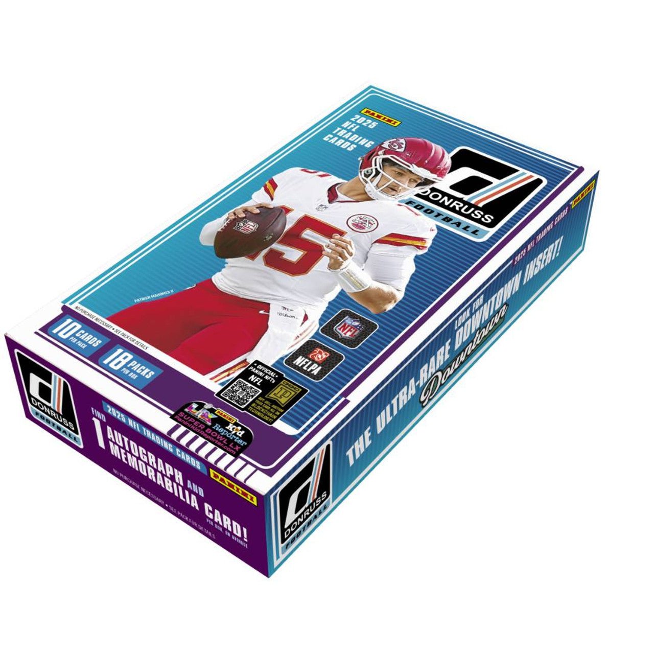 2025-panini-donruss-football-hobby-box__20394_9de701b9-c622-4520-8afb-7df5999d0892.jpg 2025 Panini Donruss Football Hobby 18 Box Case - Image 1