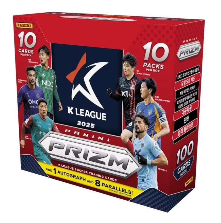 2025-panini-prizm-k-league-soccer-box-768x777-1.jpg 2025 Panini Prizm K League Soccer Hobby 10 Box Case - Image 1