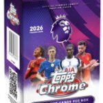 2025-26 Topps Chrome English Premier League Soccer Blaster 40 Box Case