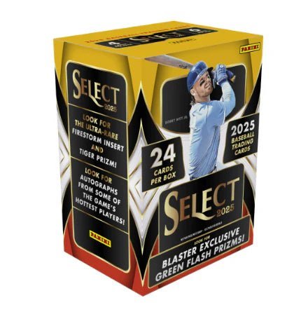 2025PANINISELECTBASEBALLHOBBYBLASTERBOX.jpg 2024 Panini Select Baseball Hobby Blaster Box - Image 1