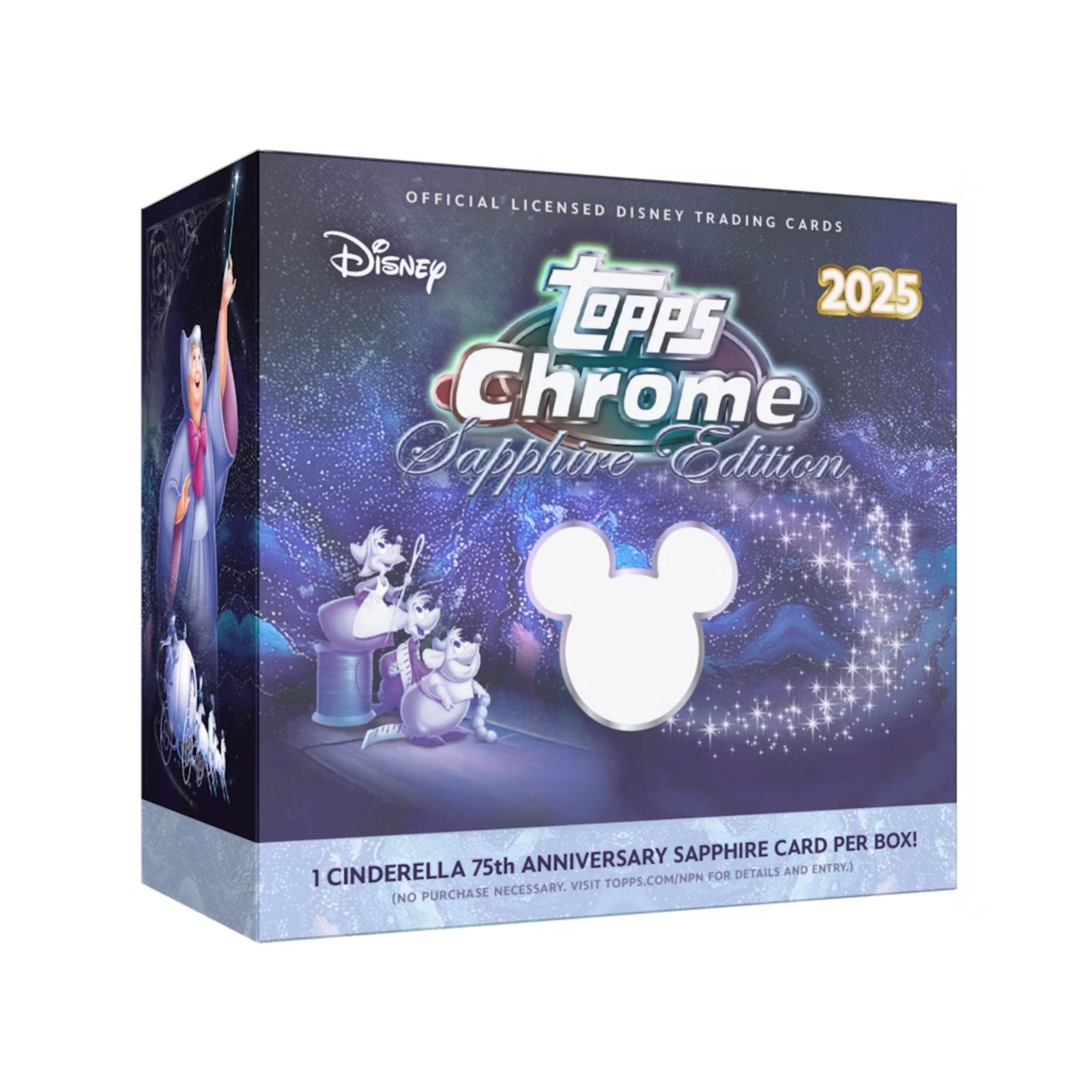 2025ToppsChromeDisneySapphireEditionBox.jpg 2025 Topps Chrome Disney Sapphire Edition Box - Image 1