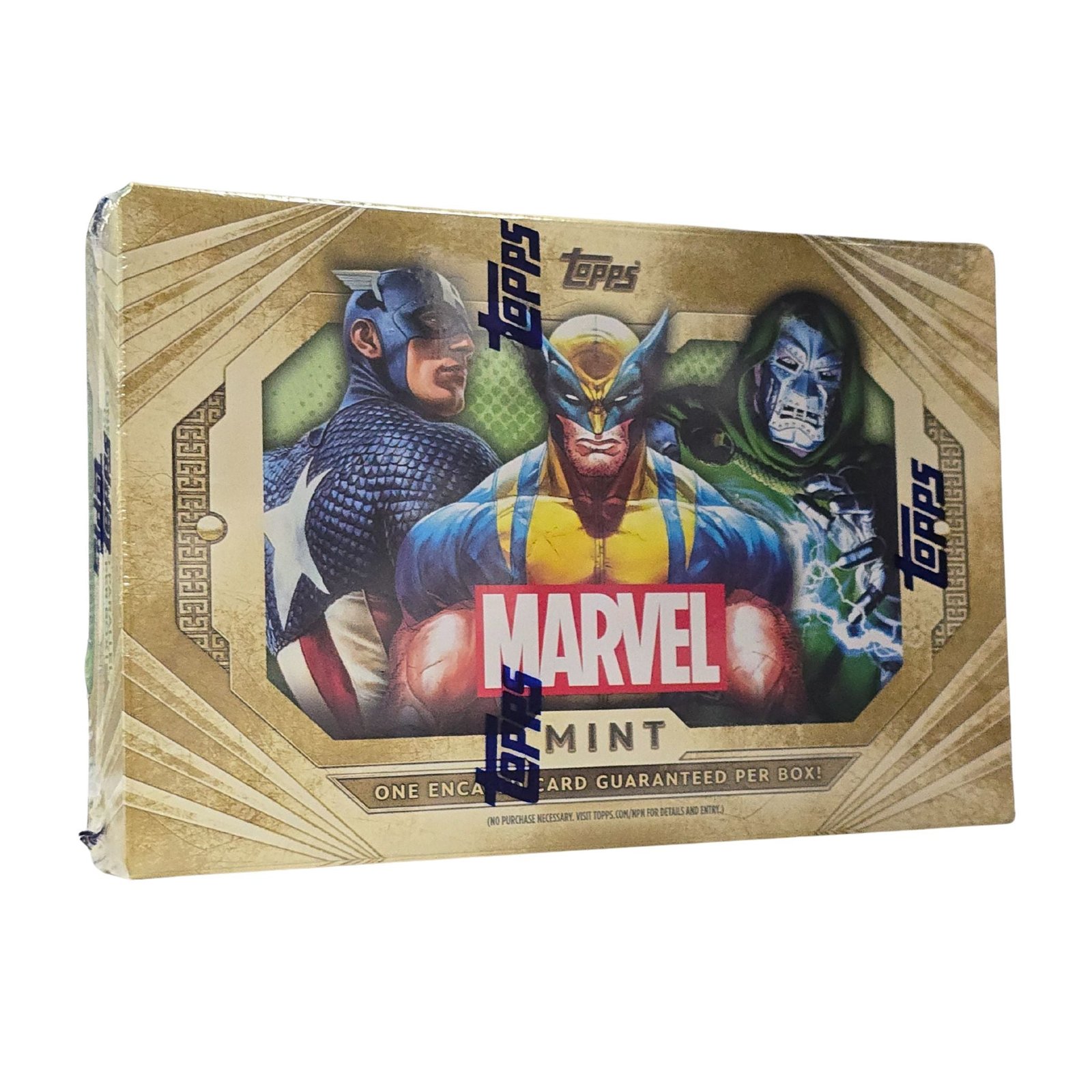 2025ToppsMintMarvelHobbyBox.jpg 2025 Topps Mint Marvel Hobby Box - Image 1