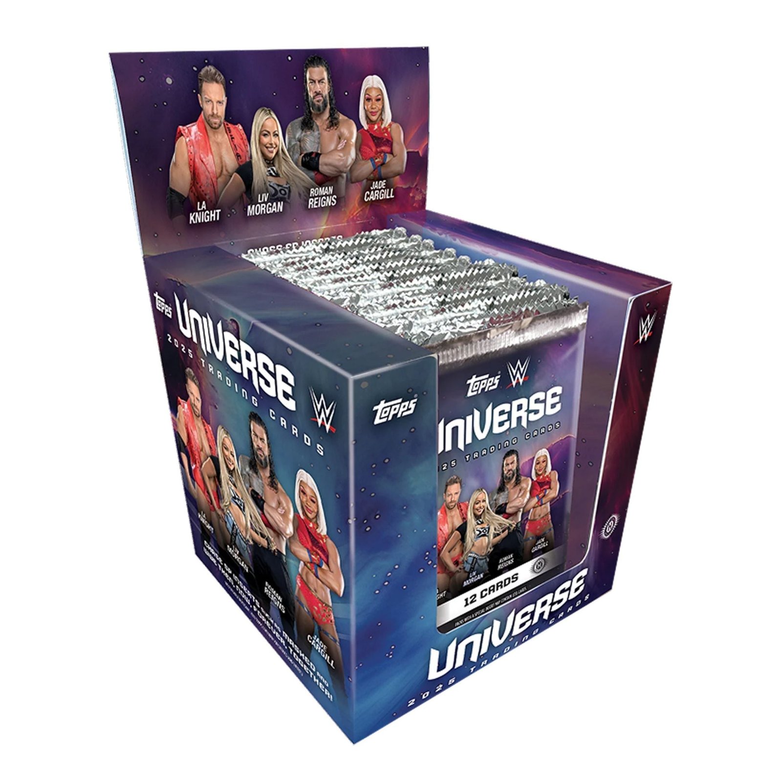 2025ToppsWWEUniverseHobbyBox.jpg 2025 Topps WWE Universe Hobby Box - Image 1