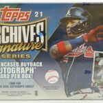 2021 Topps Archives Signature Series Baseball 20 Box Case