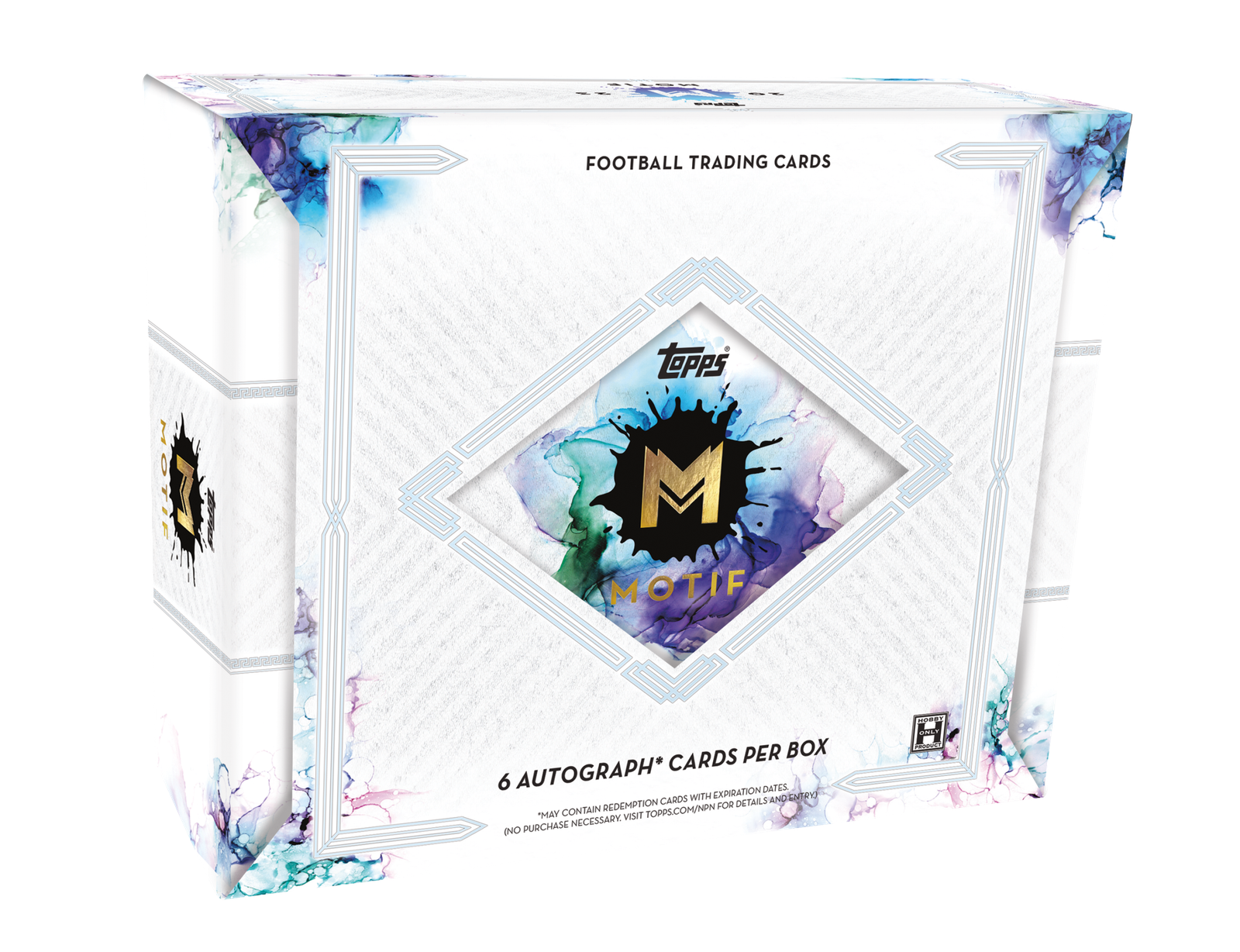 23TMFB_MOTIF_BOX_c4b0ae10-a37b-43da-a57b-481280aefff9.png 2023 Topps Motif Football Hobby Box - Image 1