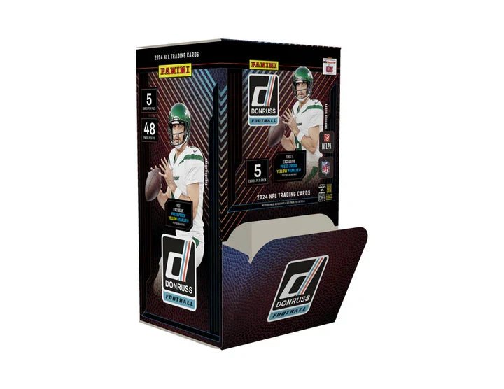 24-donruss-fb-gravity_720x_722d171b-5030-4aab-ac81-539dba265a2d.jpg 2024 Donruss Football Gravity Feed 6 Box Case - Image 1