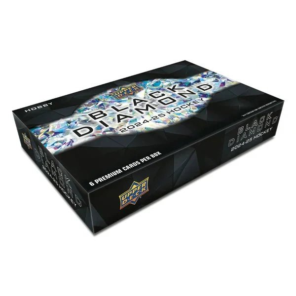 2425blackdiamond_b7cb07e8-6f00-49f8-9415-61364ef7aea7.jpg 2024-25 Upper Deck Black Diamond CCD Exclusive Hobby Box 5-box case - Image 1