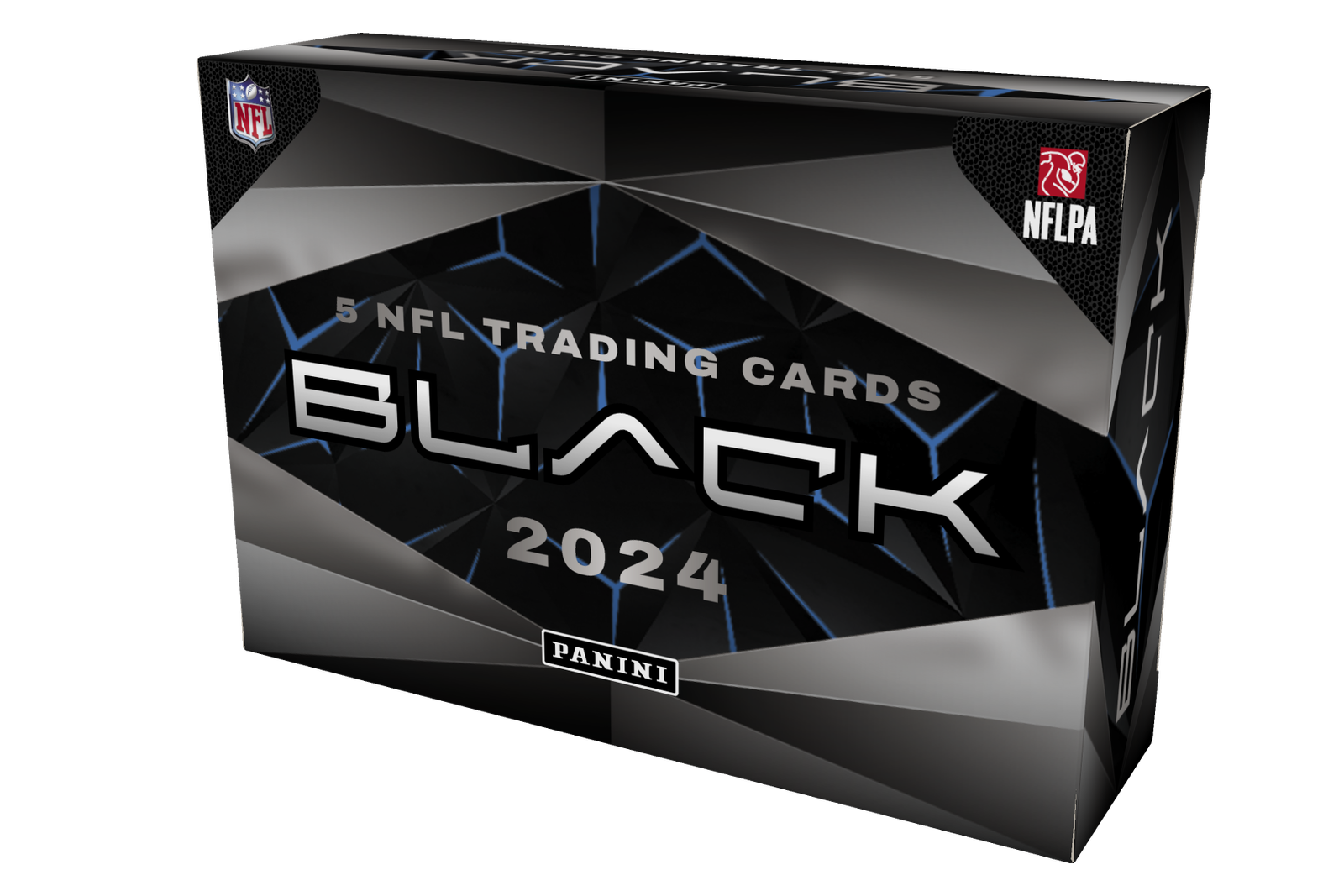 24_black_fb_hobby_c2221_636ce743-9ba5-496e-aae4-0e53d9e22cce.png 2024 Panini Black Football Hobby 12 Box Case - Image 1