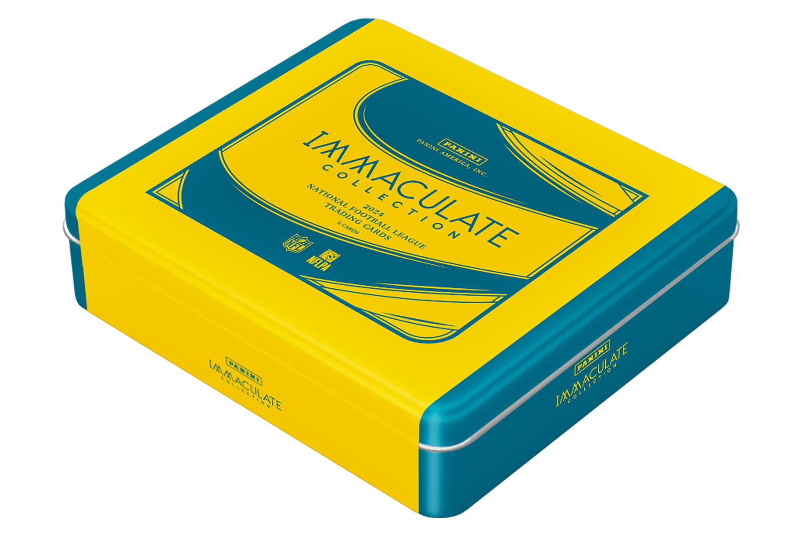 24_immaculate_fb_hobby_tin_c2152_35584c90-3b99-4abd-bf98-98cabd72868f.png 2024 Panini Immaculate Football Hobby 6 Box Case - Image 1