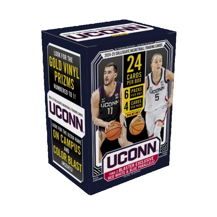 25-uconn-box-set-nil-npp-blaster-c2919-v245626505-nwm.jpg 2024-25 Panini NIL University of Connecticut Basketball Hobby Blaster 20 Box Case - Image 1