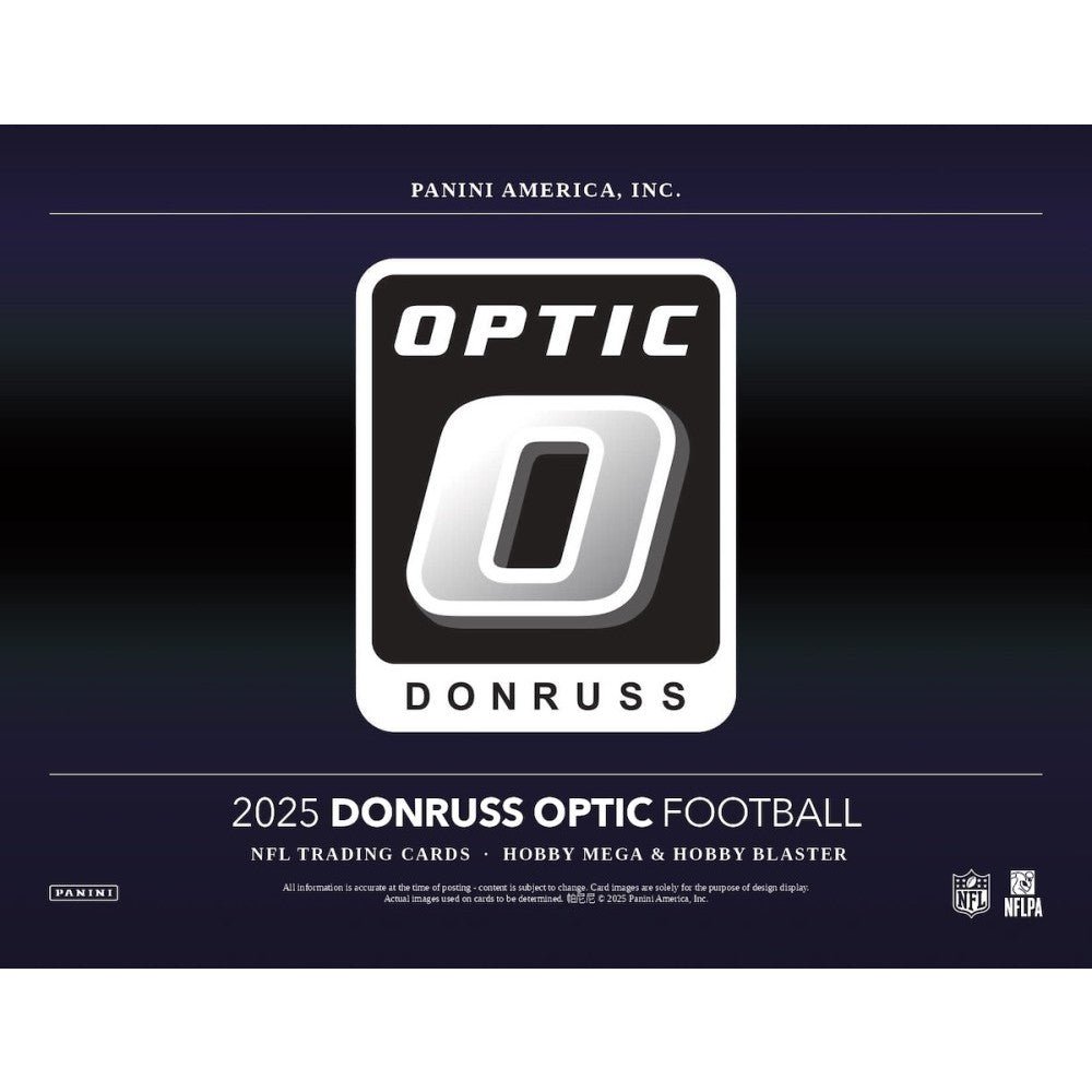 25DonrussOpticFB-PIS-HobbyBlaster-Mega-page-000132226321_3dfe09dd-05e8-4cec-a15c-60930657af18.jpg 2025 Panini Donruss Optic Hobby Blaster 20 Box Case - Image 1