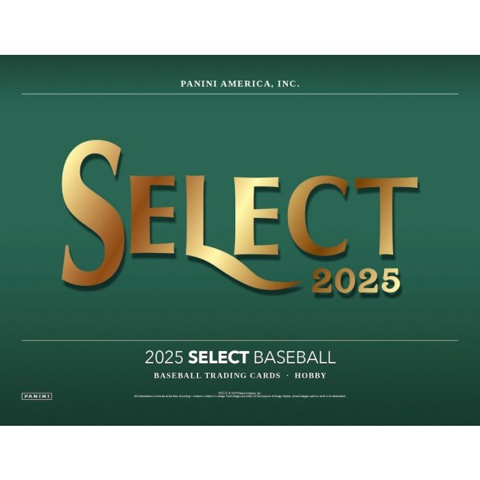 25SelectBB-PIS-Hobby-page-000147792843_39af1d95-6153-4ab7-b700-19d827ba929e.jpg 2025 Panini Select Baseball Hobby Blaster 20 Box Case - Image 1