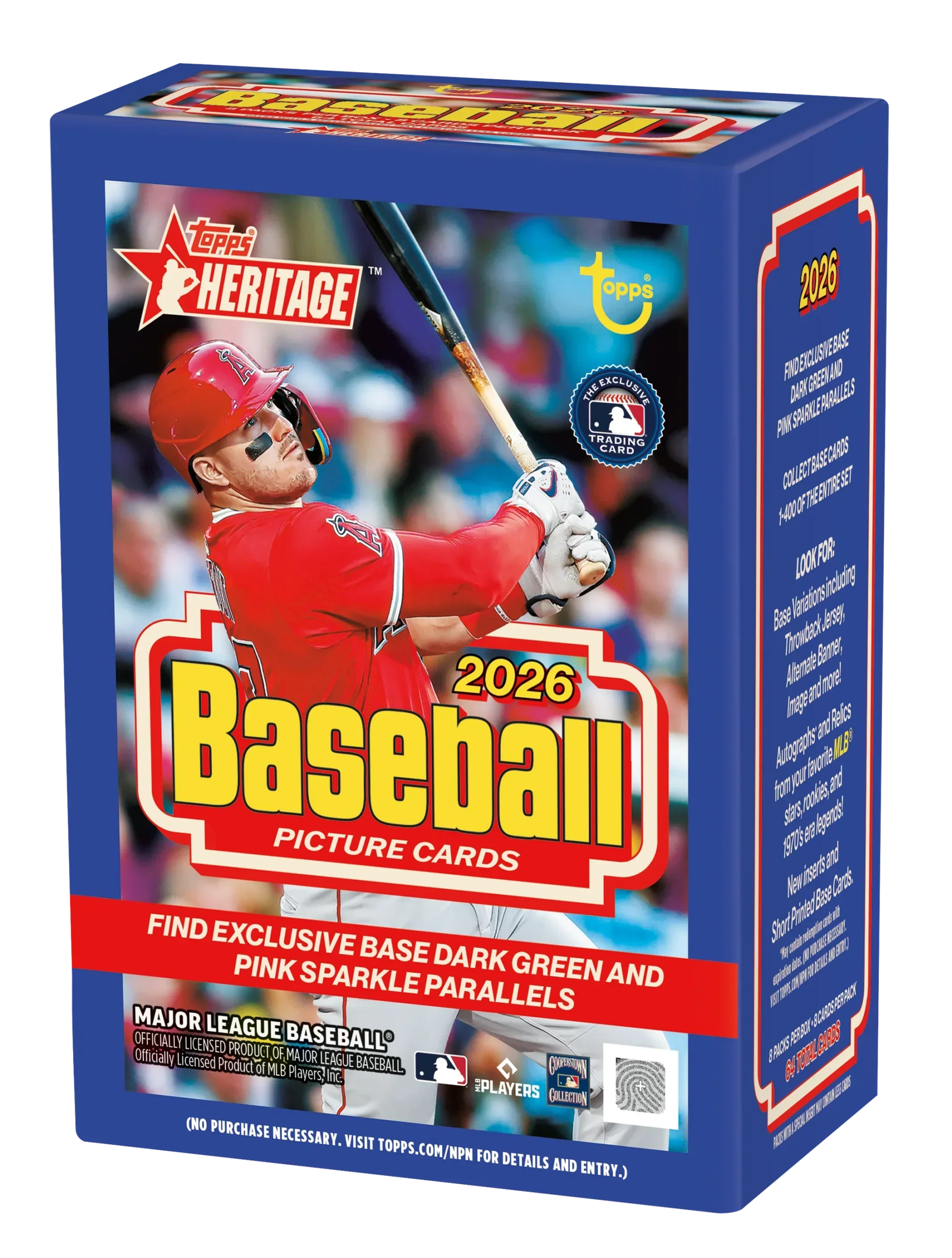 2b04eaef30bef0dba3f214aeed0fb438609aa5c1_26THBB_FGCXXXX_VBX.png 2026 Topps Heritage Baseball Blaster 40-Box Case - Image 1