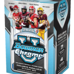 2025 Bowman Chrome University Football Blaster 40 Box Case