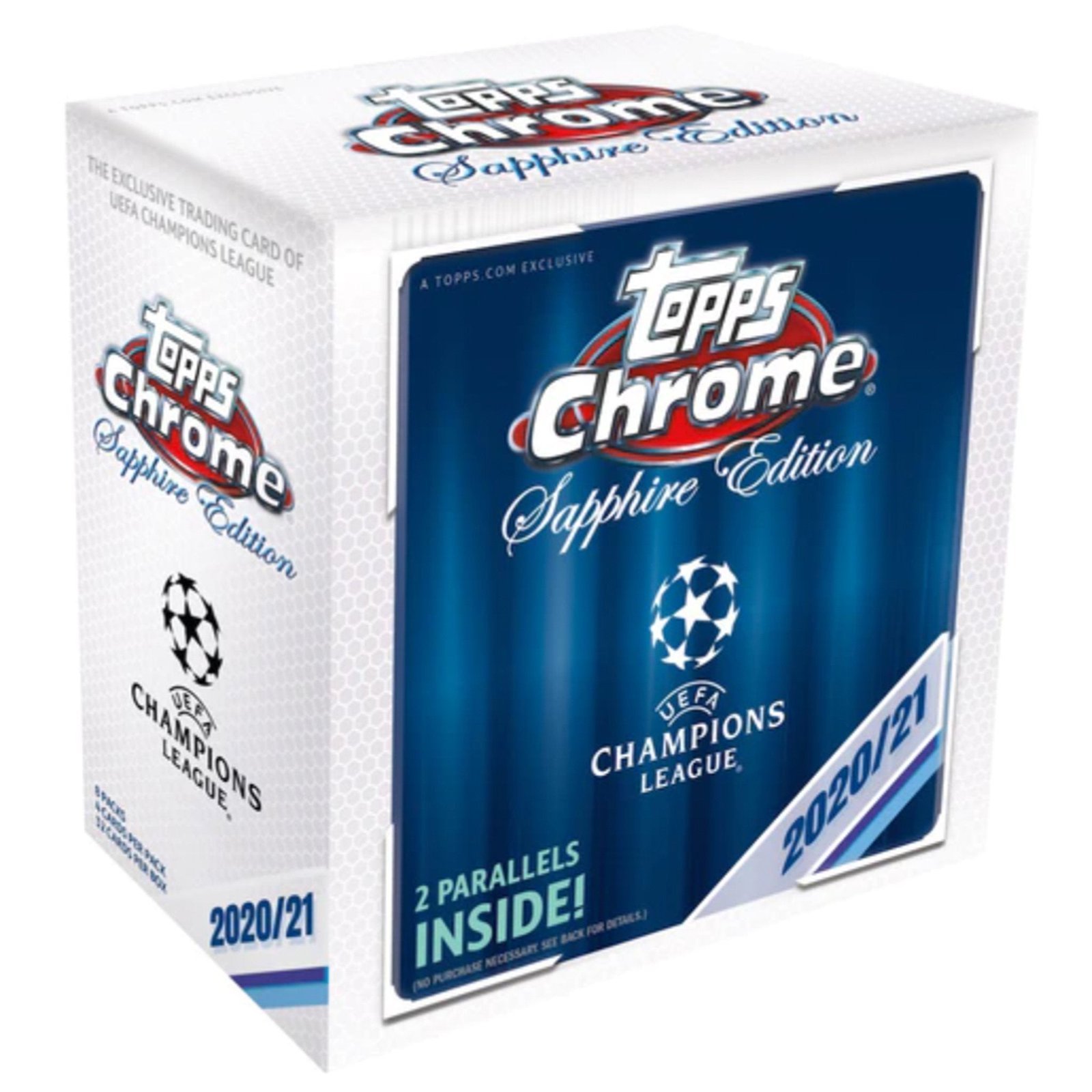 4e002b16-378d-4cc1-bcaa-e91b7b2d05af.jpg 2020/21 Topps Chrome UEFA Champions League Sapphire Soccer Box - Image 1