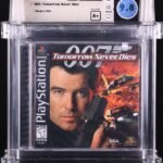 1999 007 TOMORROW NEVER DIES SONY PLAYSTATION 1 PS1 WATA 9.8 A+ SEALED