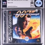2000 007 THE WORLD IS NOT ENOUGH SONY PLAYSTATION 1 PS1 WATA 9.8 A+ SEALED