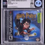 2001 HARRY POTTER AND THE SORCERER'S STONE SONY PLAYSTATION 1 PS1 WATA 9.8 A+ SEALED