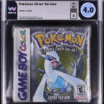2000 POKEMON SILVER VERSION NINTENDO GAME BOY COLOR GBC WATA 4.0 A SEALED